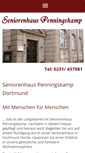 Mobile Screenshot of haus-penningskamp.de