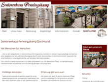 Tablet Screenshot of haus-penningskamp.de